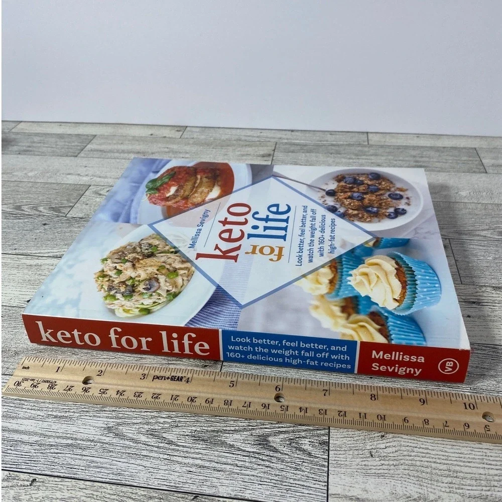 Keto for Life Cookbook by Mellissa Sevigny 160+ Recipes Healthy Eating Illustrat